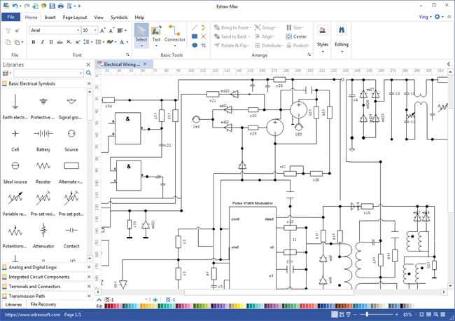 schematic diagram tool free