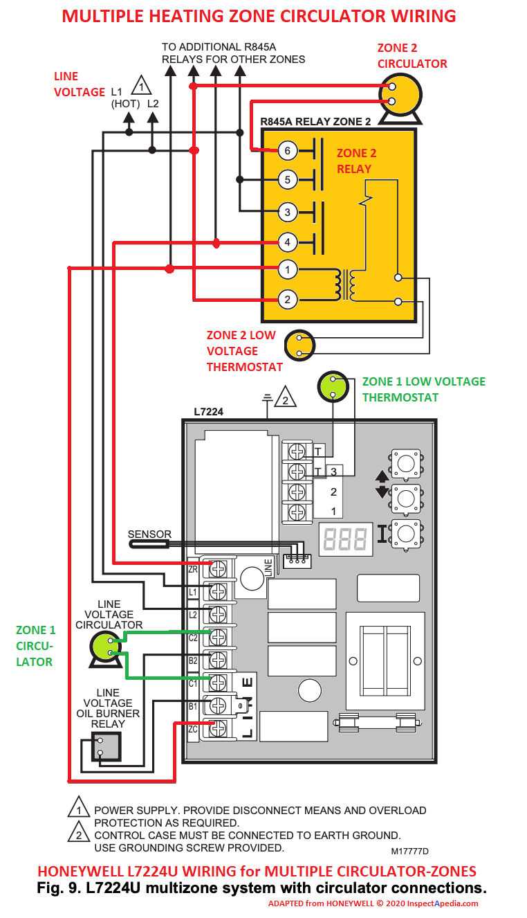 schematic honeywell aquastat wiring diagram
