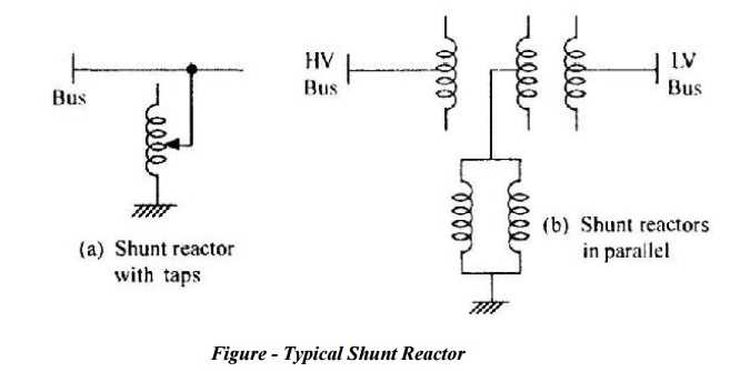 shunt reactor circuit diagram