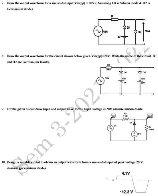 silicon diode circuit diagram
