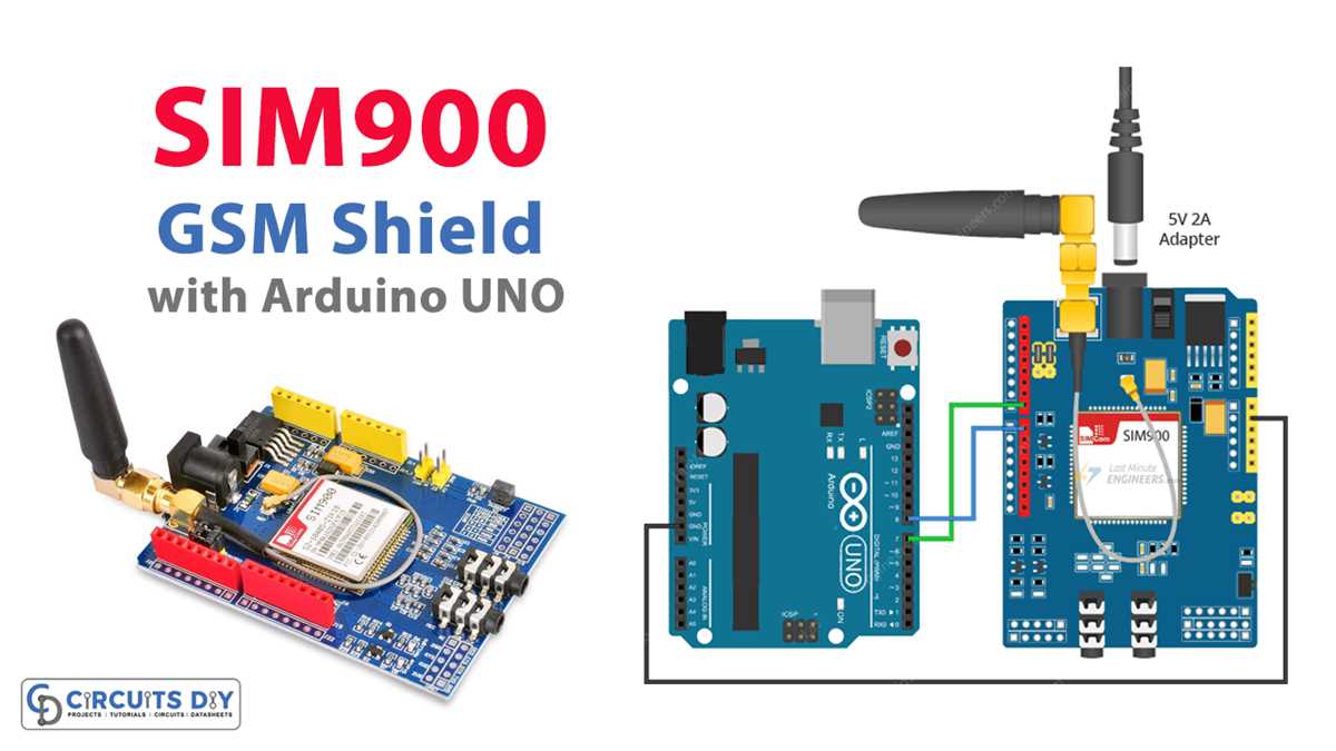 sim900 gsm module circuit diagram