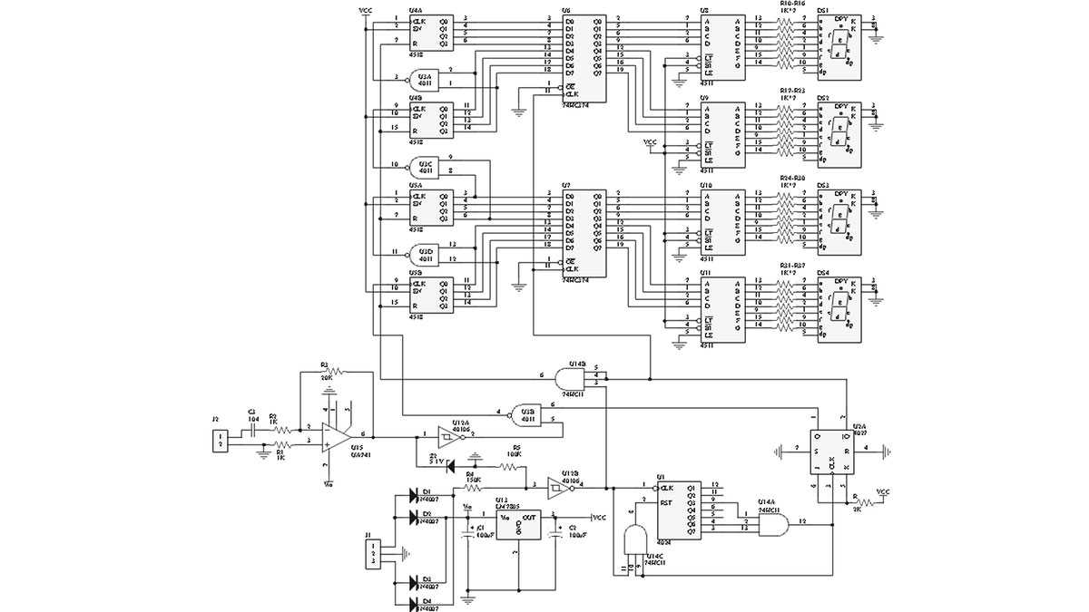 simple digital to analog converter schematic diagram