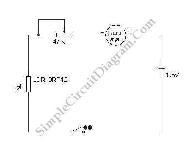 simple light circuit diagram
