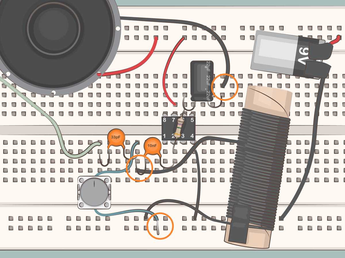 simple radio circuit diagram