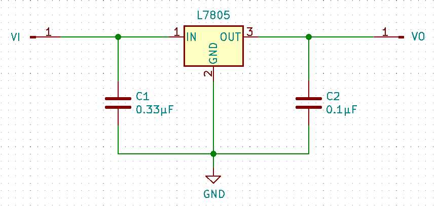 simple voltage regulator circuit diagram