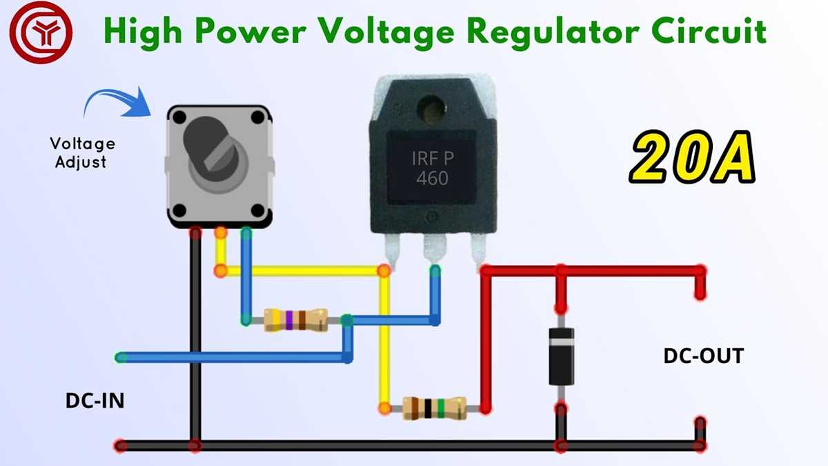 simple voltage regulator circuit diagram