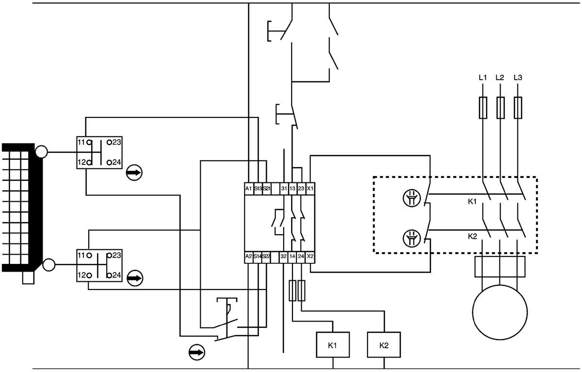 single phase contactor wiring diagram