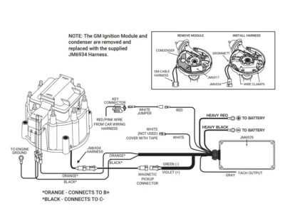 small block chevy distributor wiring diagram
