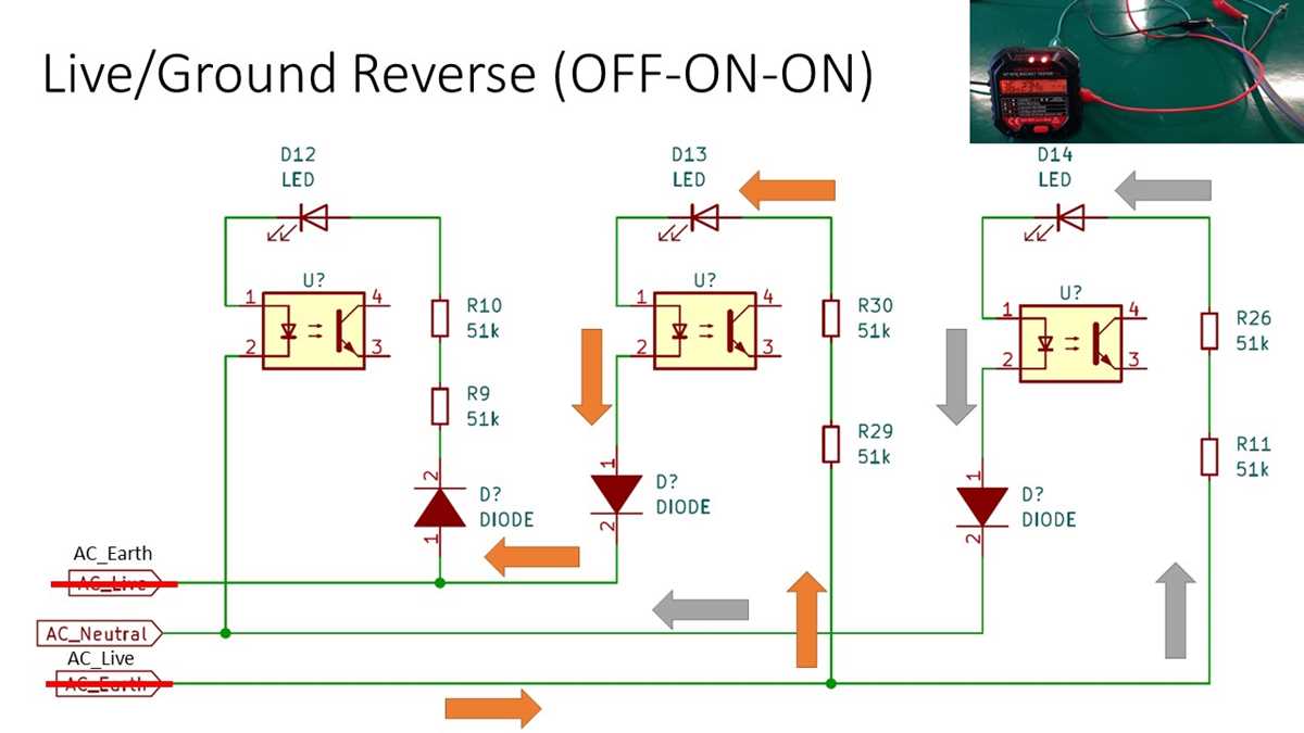 socket tester circuit diagram