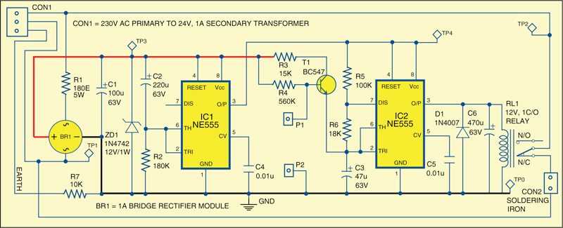 soldering station schematic diagram