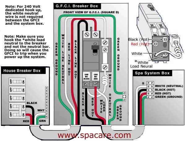 spa circuit diagram