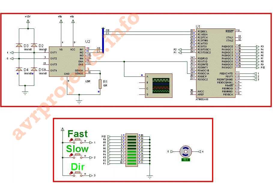 speed control of dc motor using pwm circuit diagram