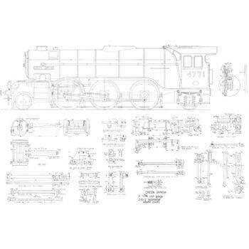 steam locomotive schematic diagram