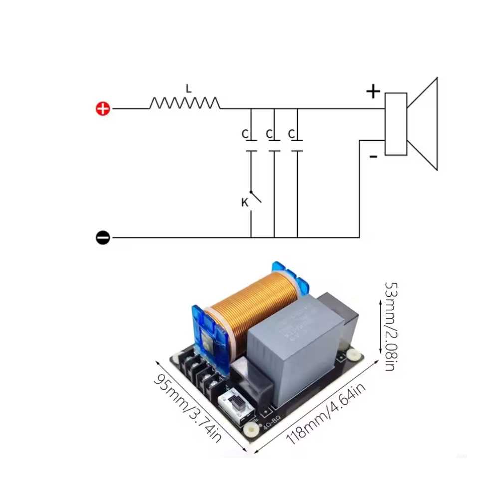 subwoofer filter circuit diagram