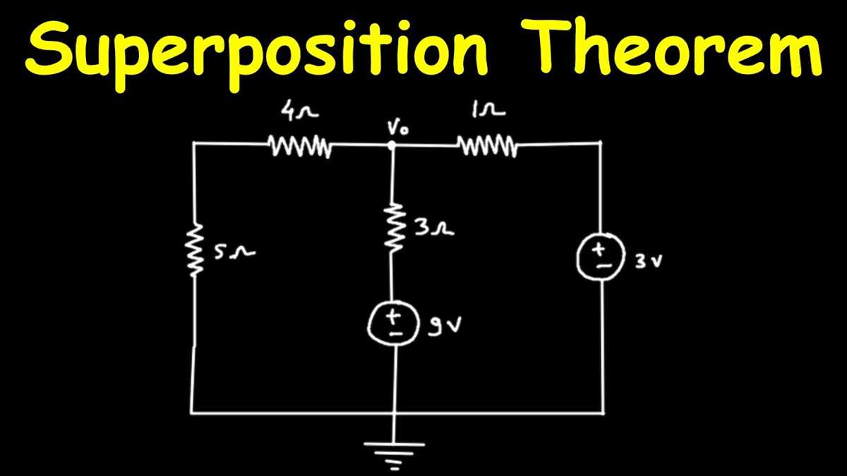 superposition theorem circuit diagram