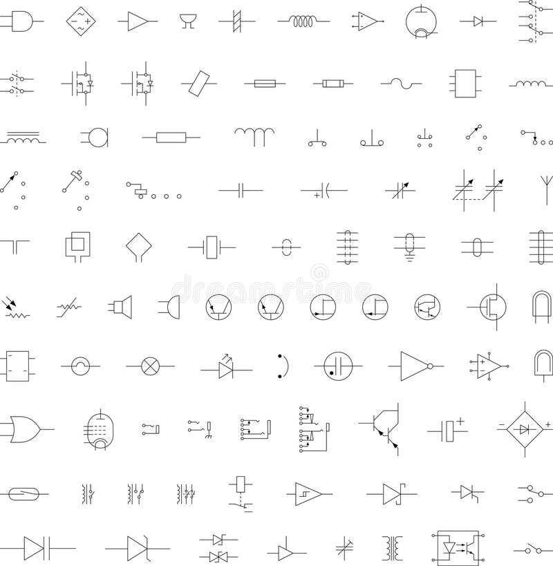 symbols of schematic diagram