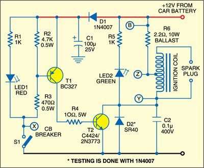 tci ignition circuit diagram