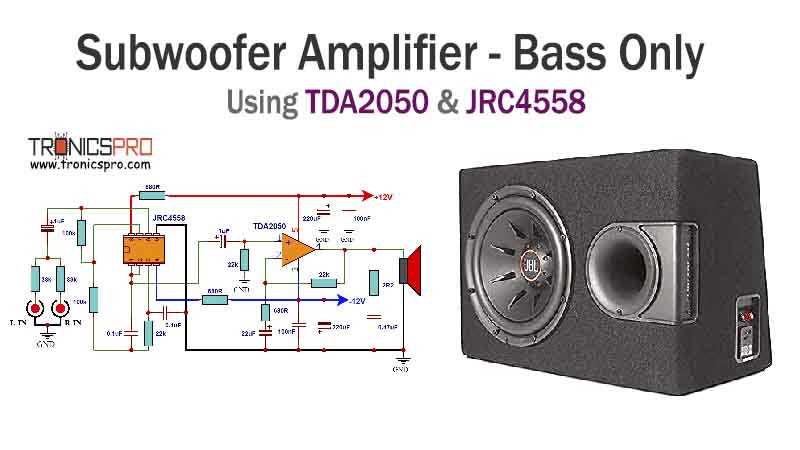 tda2050 amplifier circuit diagram