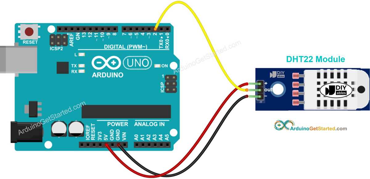 temperature sensor arduino circuit diagram
