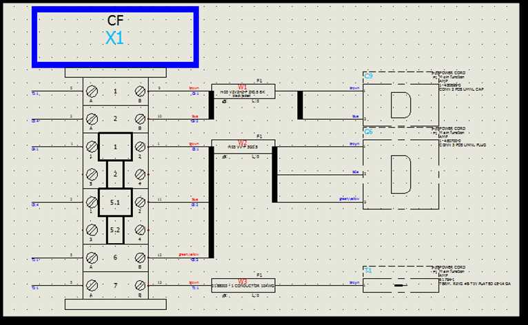 terminal block circuit diagram