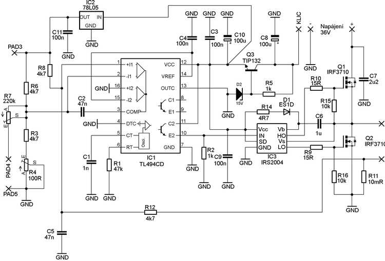 tl494 ic circuit diagram