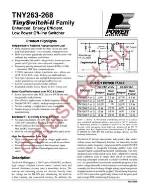 tny268pn schematic diagram
