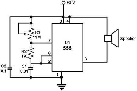 tone generator schematic diagram