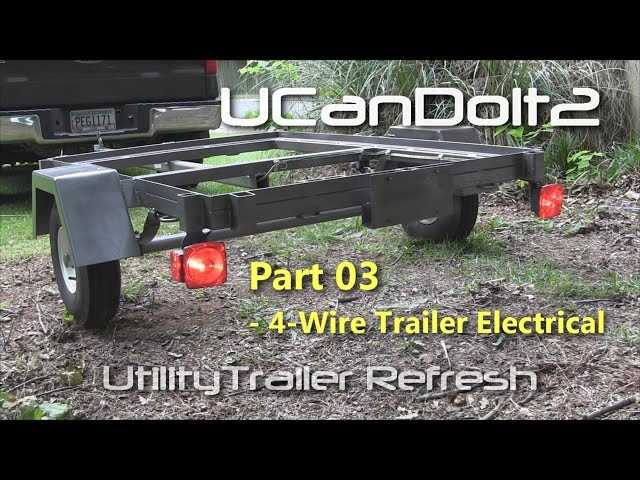 trailer lights wiring diagram 4 wire