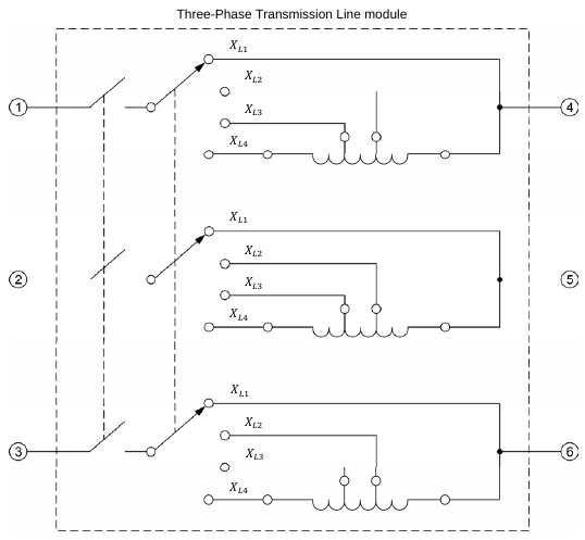 transmission line circuit diagram