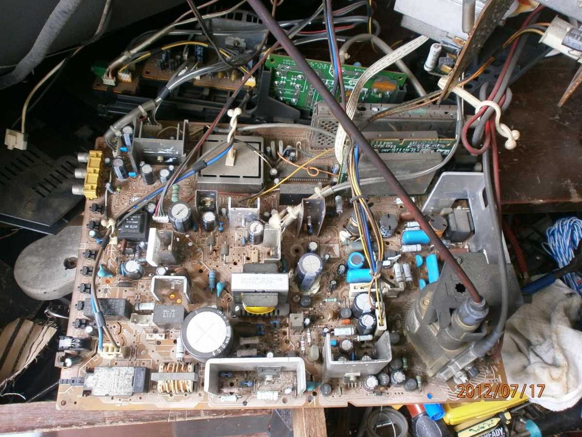 tv circuit diagram