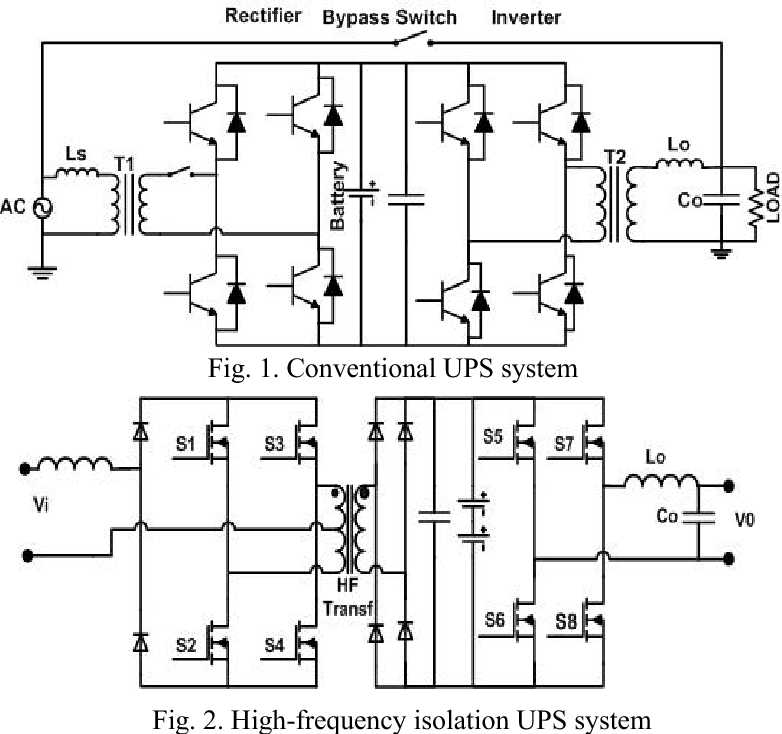 uninterruptible power supply circuit diagram
