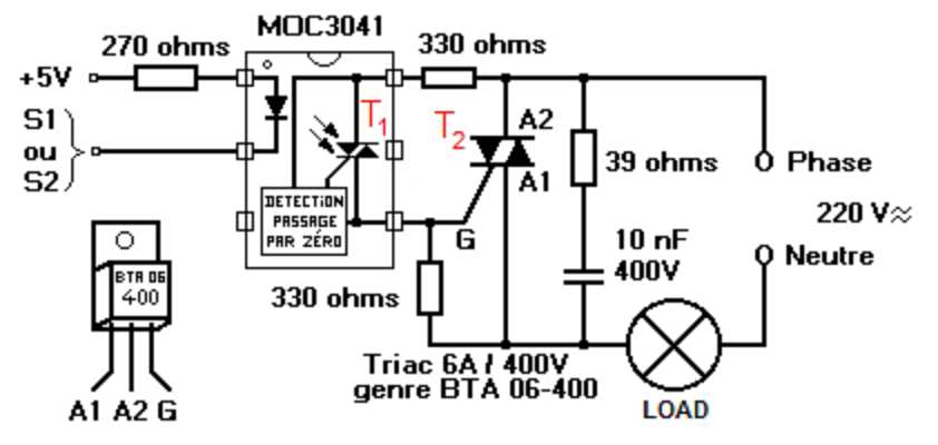 universal motor circuit diagram