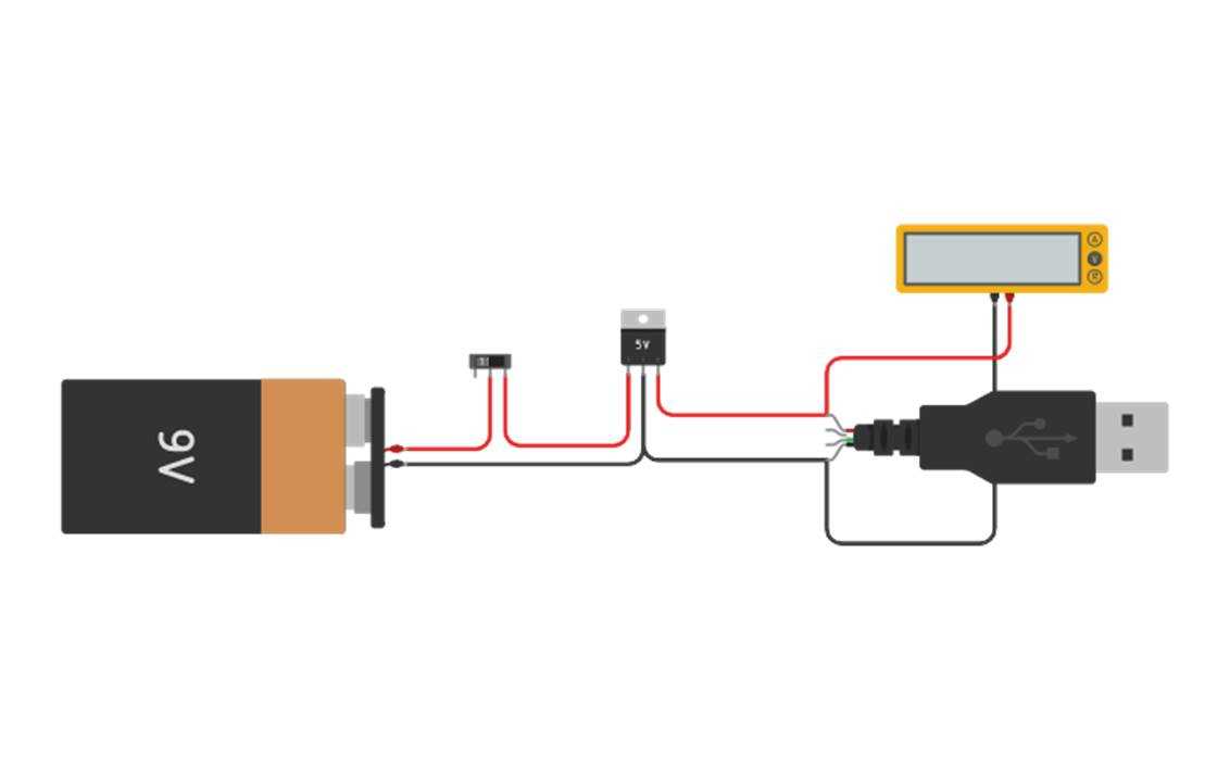 usb charging circuit diagram