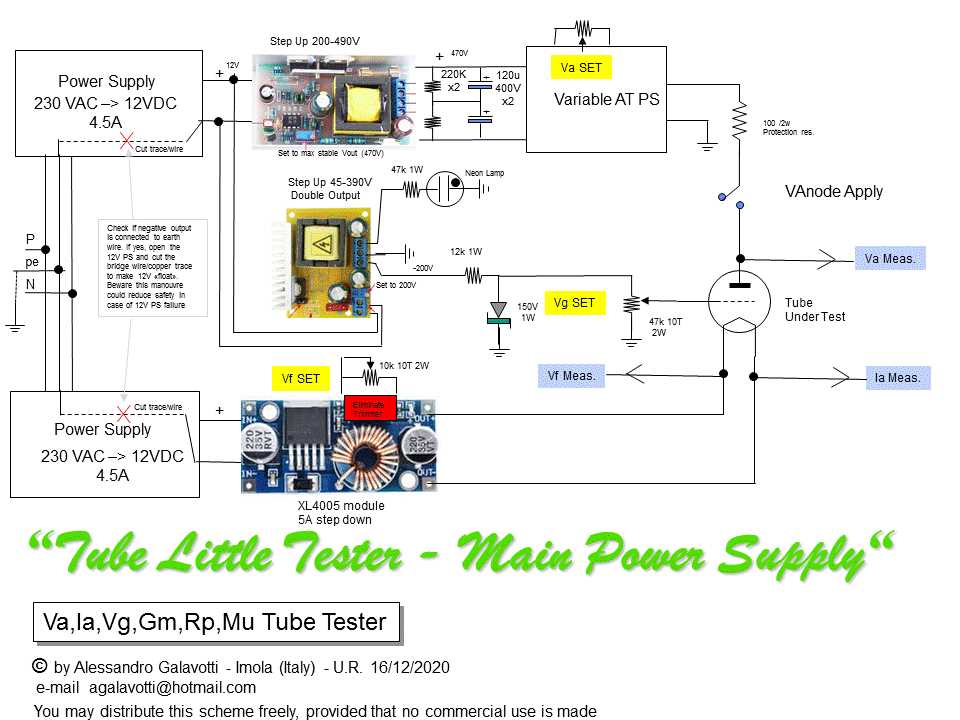 valve tester circuit diagram