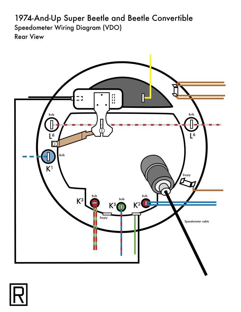 vdo speedometer wiring diagram