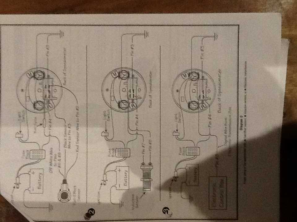 vdo speedometer wiring diagram