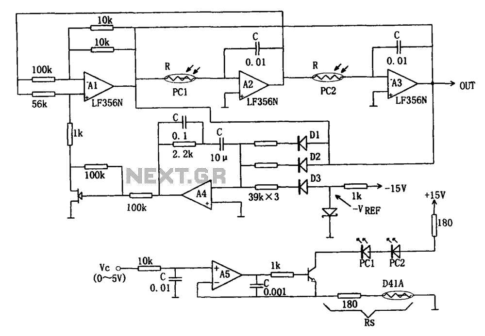 voltage controlled oscillator circuit diagram