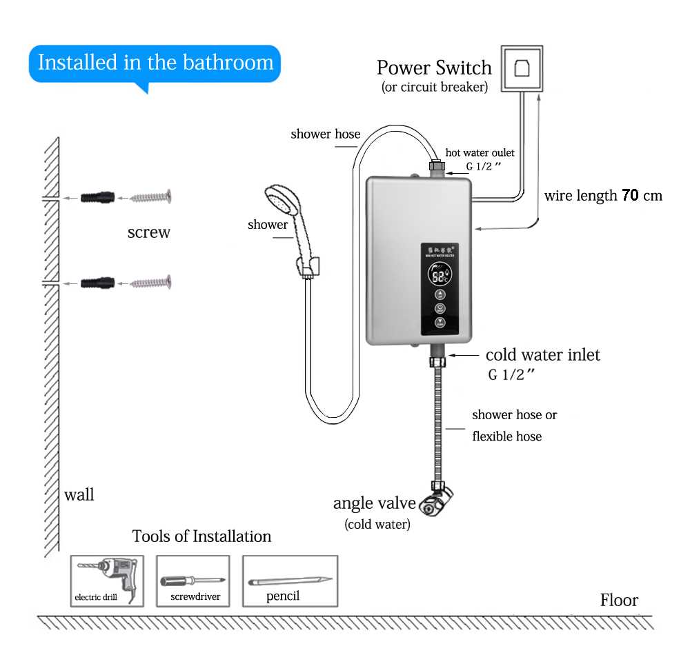 water heater thermostat wiring diagram