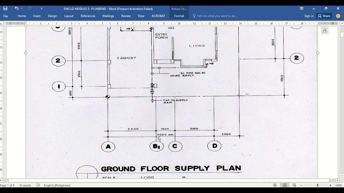 water line schematic diagram