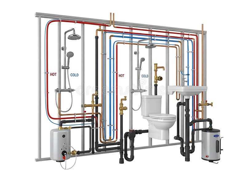 water supply schematic diagram