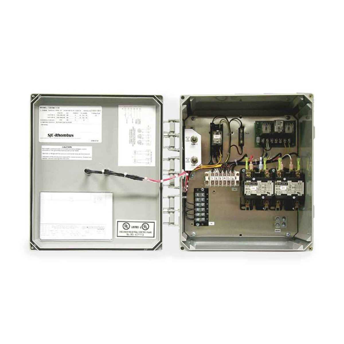 well pump control box wiring diagram