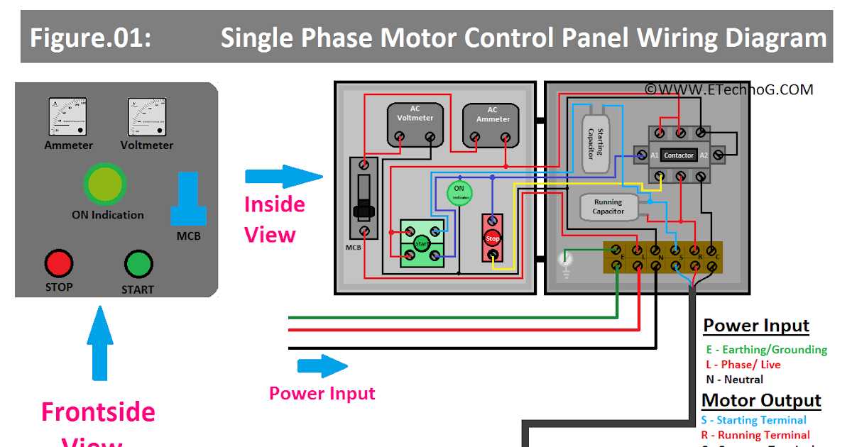 well pump control box wiring diagram