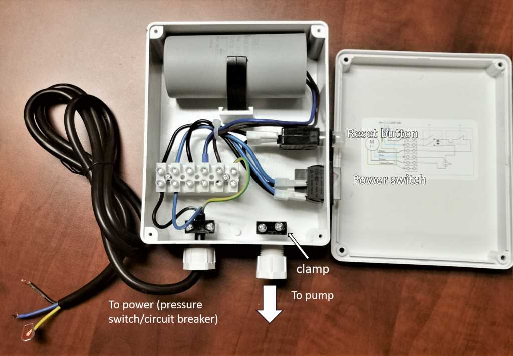 well pump control box wiring diagram