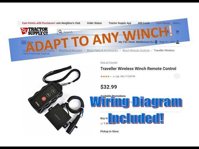 wireless winch remote wiring diagram