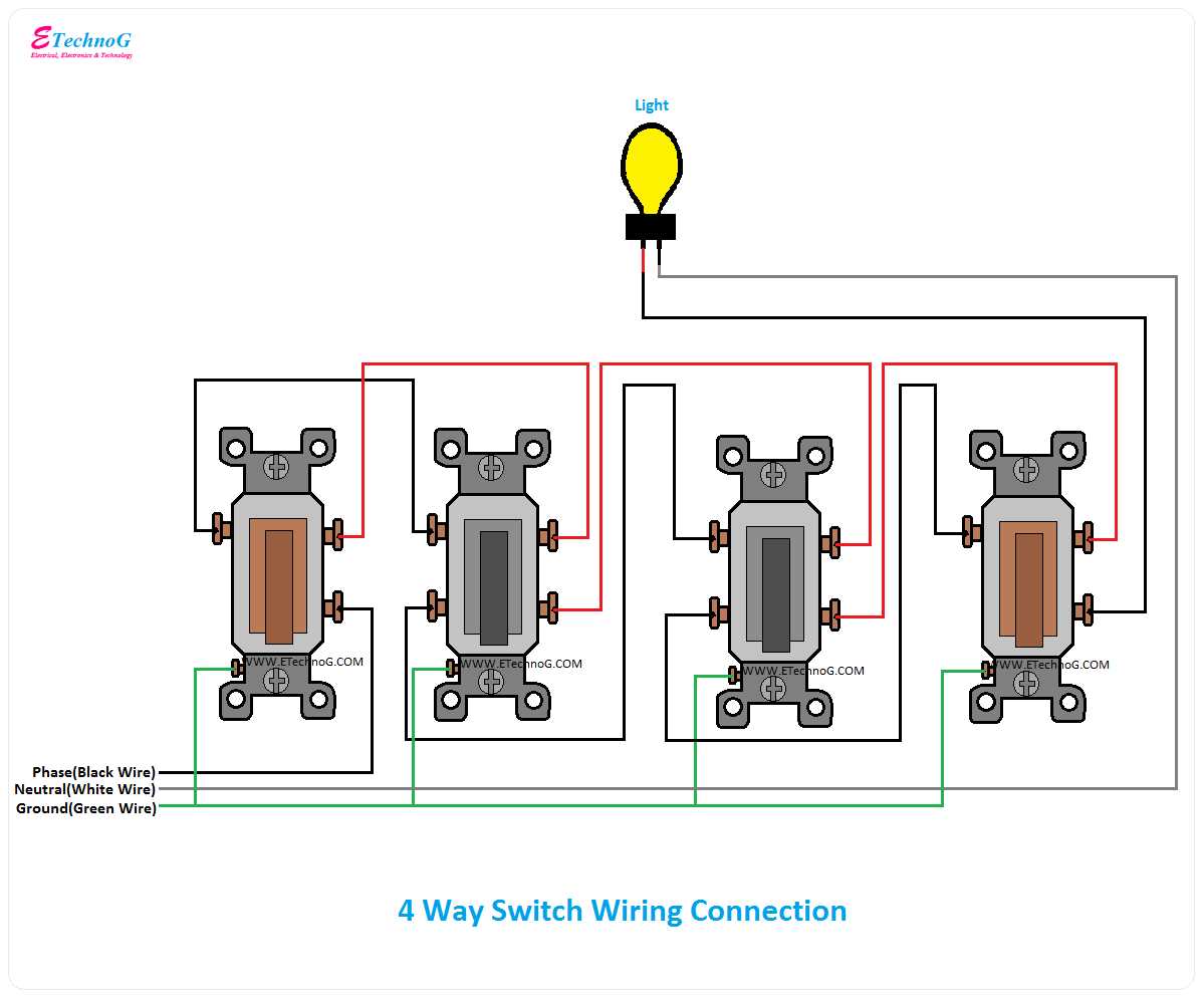 wiring diagram 4 way light switch wiring diagram 4 way light switch
