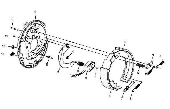 wiring diagram electric brakes