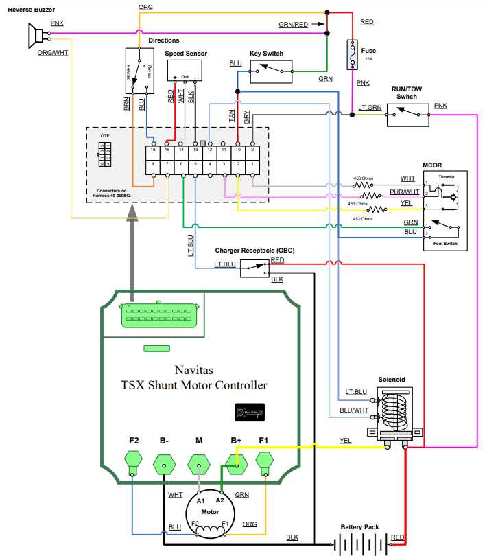 wiring diagram for 48 volt club car
