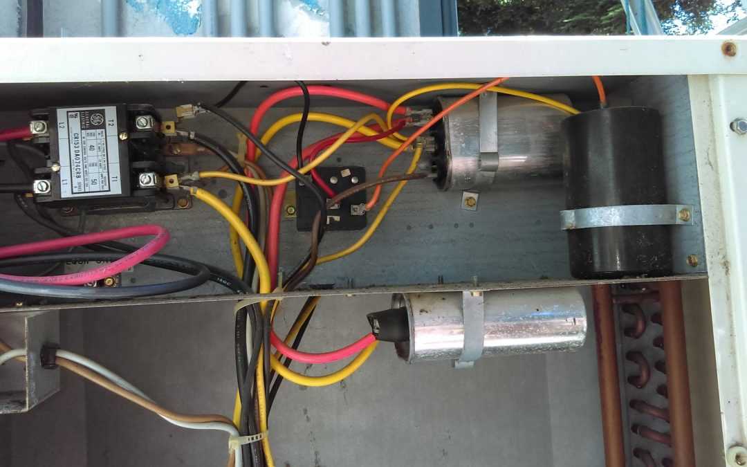wiring diagram for dual run capacitor