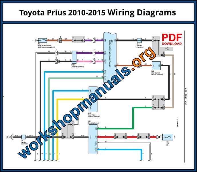 wiring schematic diagram of a 2008 prius touring