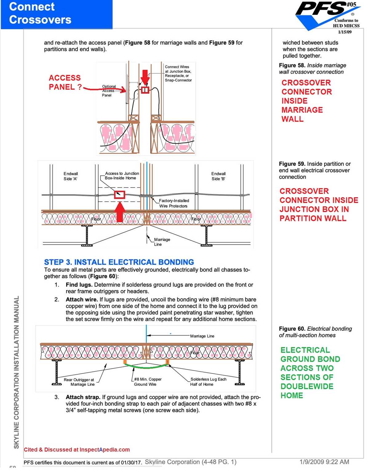 wiring schematics of a mobile home diagram